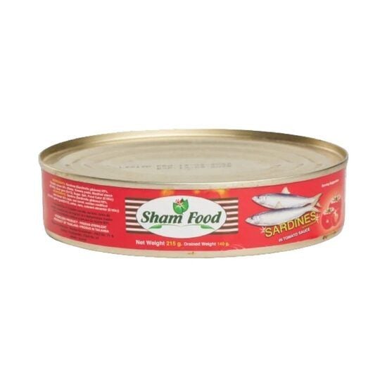 Conserva de sardine cu sos tomat Sham, 215g Engros