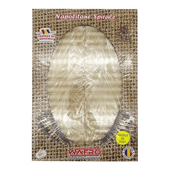Napolitane spirale cu crema de cacao Morello, vrac, 1,6kg Engros