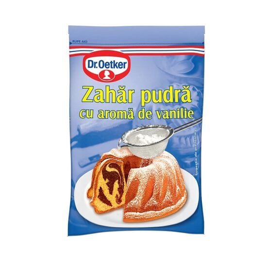 Zahar pudra cu aroma de vanilie Dr. Oetker, 80 g Engros