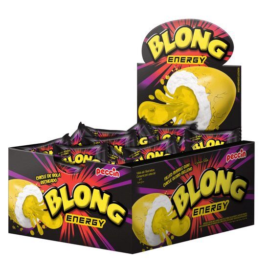 Guma de mestecat Blong Energy, 5 g, 40 bucati Engros