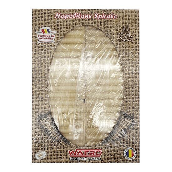 Napolitane spirale cu crema de vanilie Morello, vrac, 1,6kg Engros