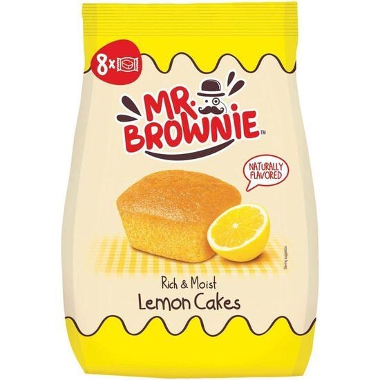 Prajitura cu bucati de lamaie Mr Brownie, 200g Engros