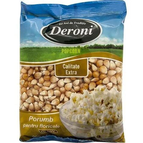 Porumb pentru floricele Deroni 200 g Engros