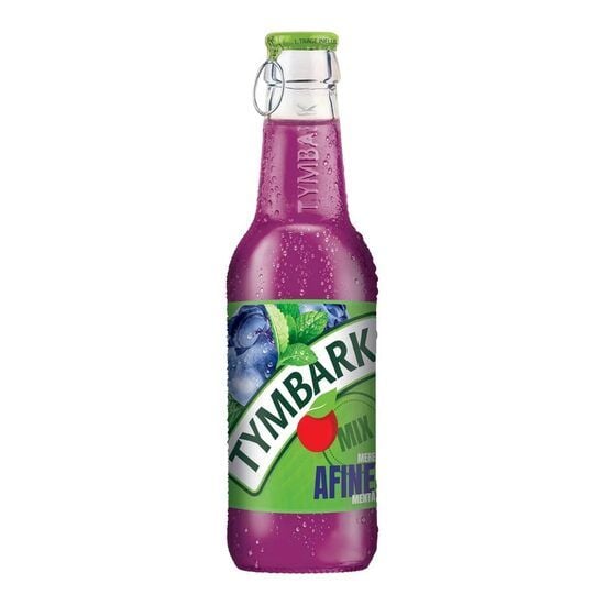 Bautura racoritoare Tymbark Mix cu mere, afine si menta, sticla, 0.25 l SGR Engros
