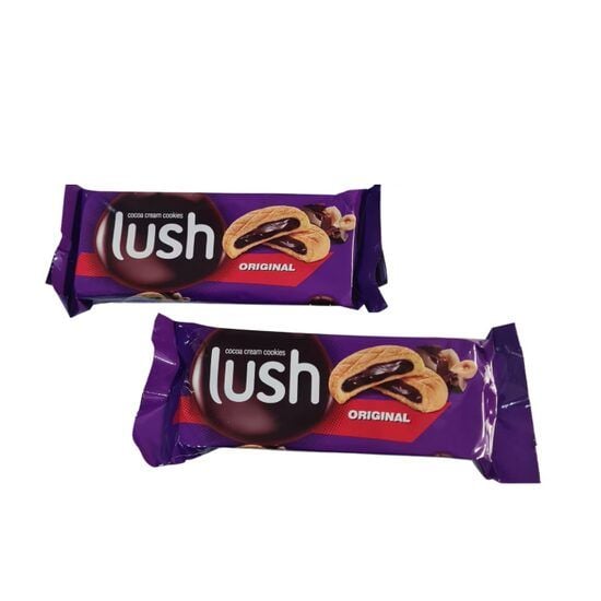 Biscuiti cu crema de ciocolata Lush Original 68g Engros