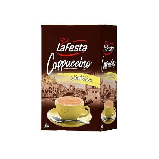 Cappuccino Vanilie La Festa 125g, 8 bucati Engros