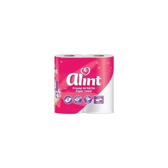Prosop de hartie pentru bucatarie Alint Practic, 2 role, 2 straturi Engros