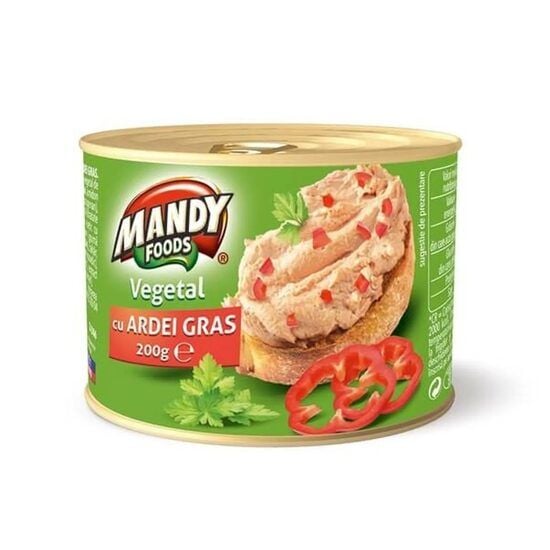 Pateu vegetal cu ardei Mandy, 200g Engros