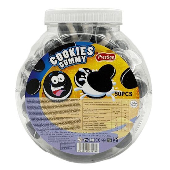 Jeleuri Gummy Cookies 9g Engros
