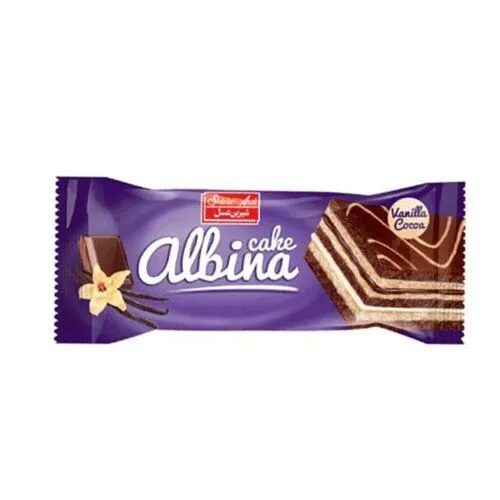 Prajitura cu blat pufos si crema Albina, 60g Engros
