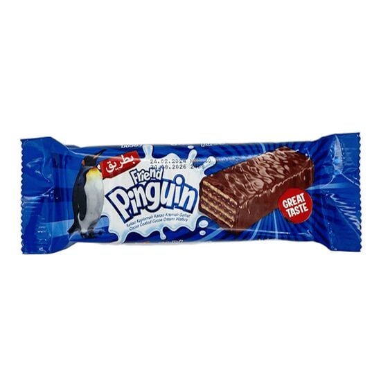 Napolitana cu crema de cacao Friend Pinguin, 30g Engros