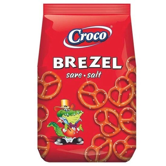 Brezel cu sare Croco, 80 g Engros
