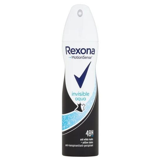 Deodorant spray Invisible Aqua, 150ml, Rexona Engros