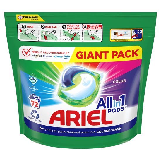 Capsule lichide de spalat, Ariel, All-in-1 PODS, 72 spalari Engros