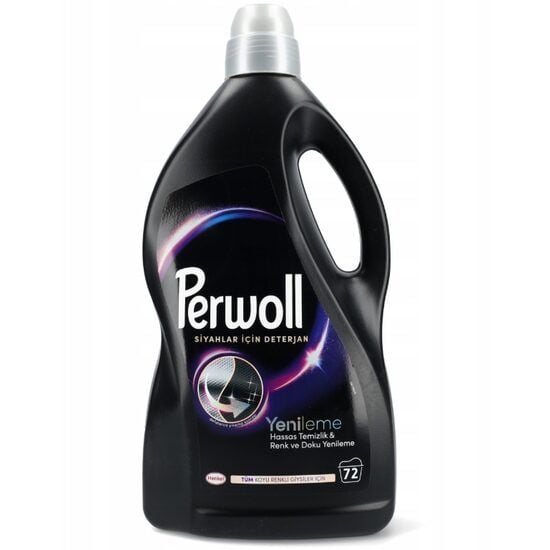 Detergent de rufe Perwoll Black Renew negru 3,96 l, 72 spalari Engros