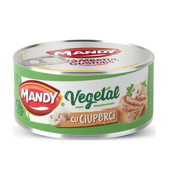 Pateu vegetal cu ciuperci Mandy, 120g Engros
