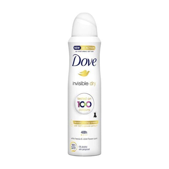 Deodorant Spray Invisible Dry Women Dove 150ml Engros