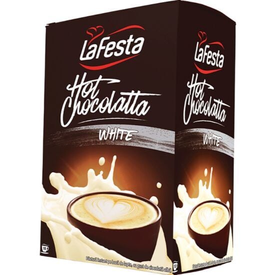 Ciocolata alba instant, La Festa, 250 g Engros
