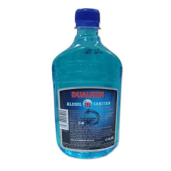 Dualexis Spirt/Alcool sanitar, 0.5 L Engros