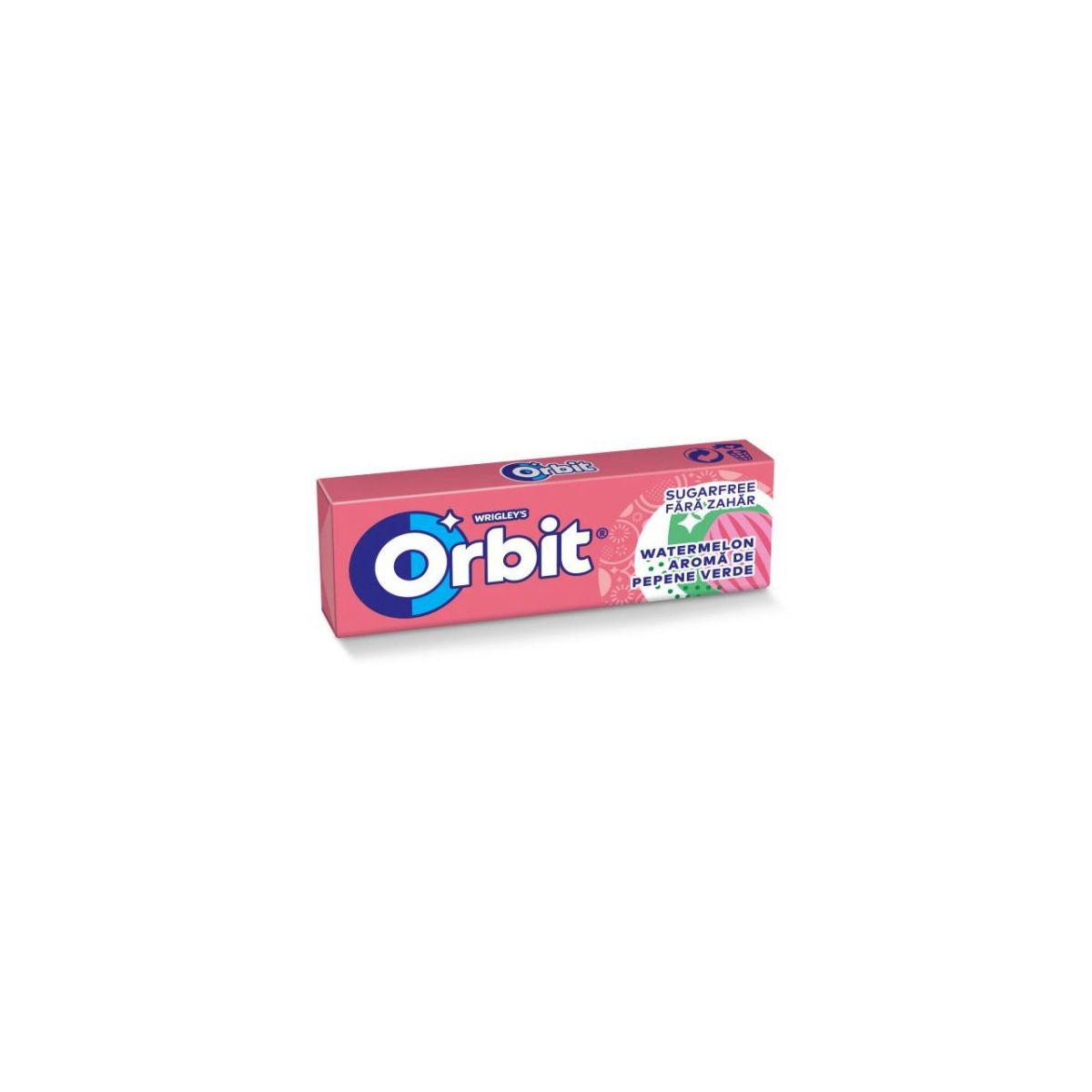 Orbit Watermelon guma de mestecat cu aroma de pepene rosu 14 g, 30 seturi Engros