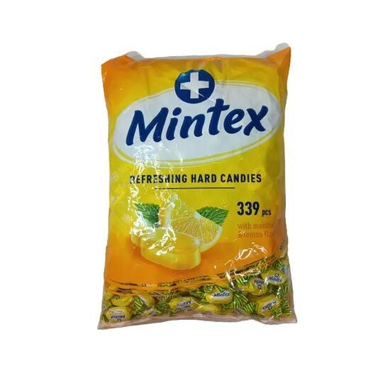 Bomboane Roshen Drops Mintex Lămâie & Menthol, 1kg Engros