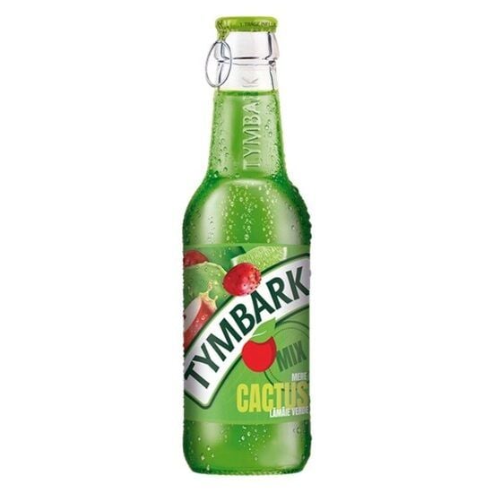 Bautura racoritoare Tymbark Mix cu mere, cactus si lime, sticla, 0.25 l SGR Engros