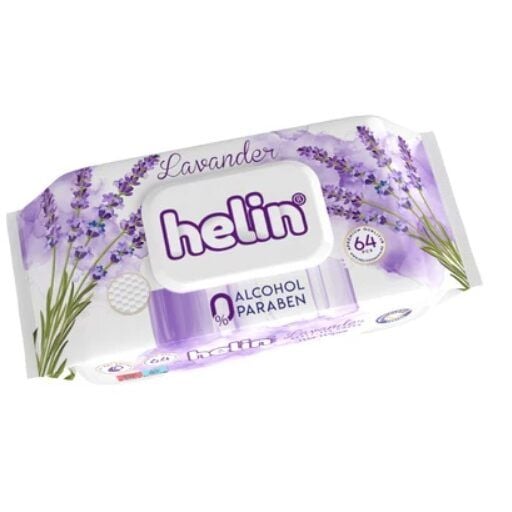 Servetele umede Helin Lavanda, 64 buc. Engros