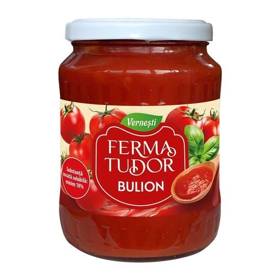 Pasta de Rosii Ferma Tudor 720ml – 100% Naturala Engros
