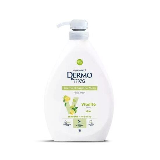 Sapun lichid cu parfum de lime Vitalita, 1 L, Dermomed Engros