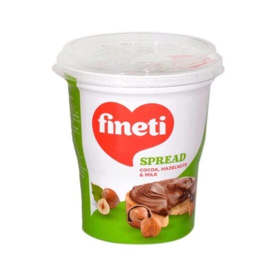 Crema tartinabila Fineti cu cacao, alune de padure si lapte 400g Engros