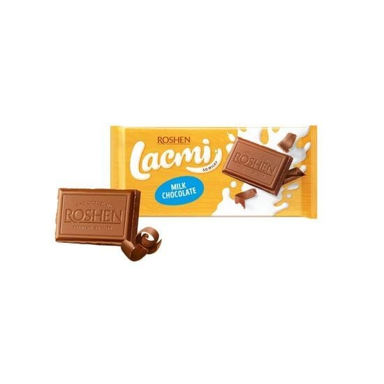 Ciocolata cu lapte Roshen Lacmi, 90 g Engros
