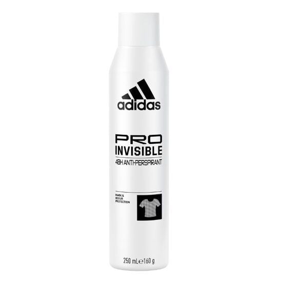 Deodorant spray antiperspirant Adidas Women Invisible, 250 ml Engros