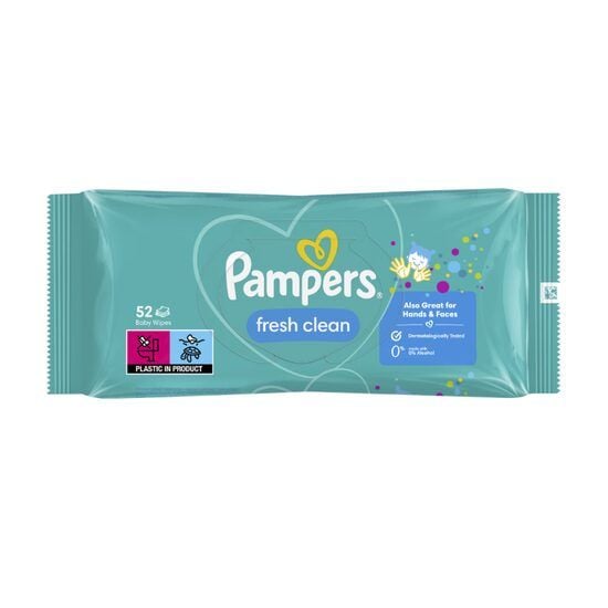 Servetele umede Pampers Fresh Clean, 1 pachet, 52 buc Engros