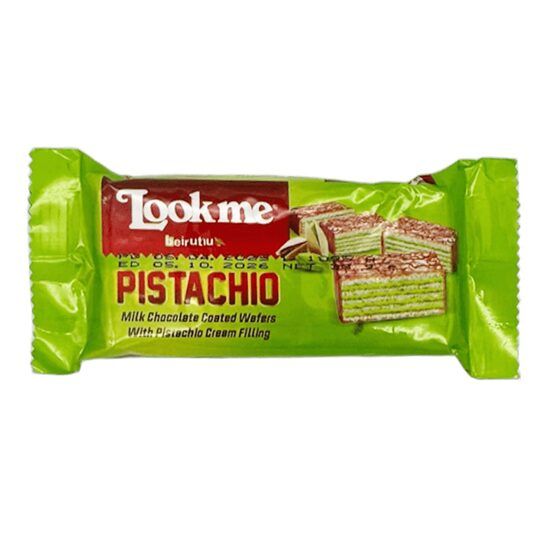 Napolitana cu crema de fistic Look Me, 38g Engros