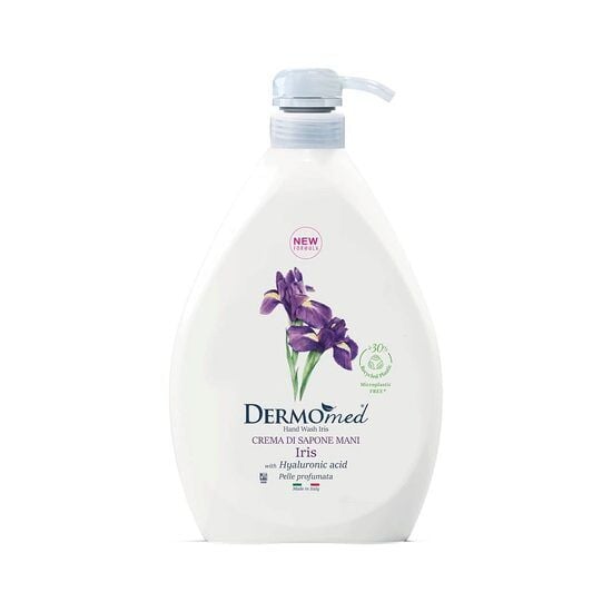 Sapun lichid crema Dermomed cu iris si talc, 1000 ml Engros