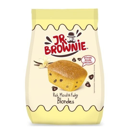 Prajitura blondie cu bucati de ciocolata belgiana Mr. Brownie, 200g Engros