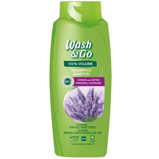 Sampon cu lavanda, 675ml, Wash&Go Engros