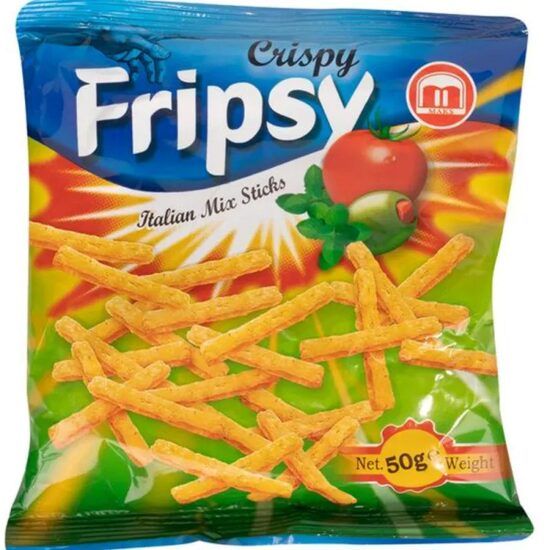 Chips Fripsy Italian Mix 50g Engros