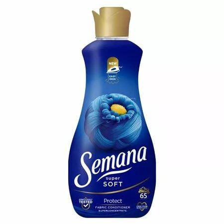 Balsam de rufe Super Soft Protect, 65 spalari, 1.3 l, Semana Engros