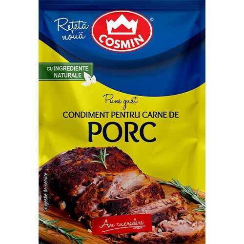 Condimente pentru carne de porc Cosmin, 20g Engros