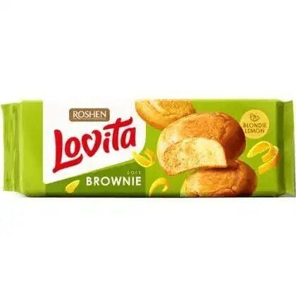 Biscuiti cu crema Roshen Lovita Blondie Lemon 152g Engros