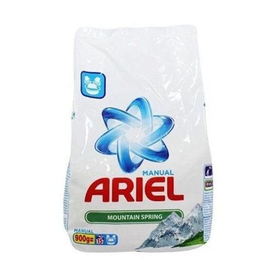 Detergent Ariel Manual Mountain Spring, 900 g Engros