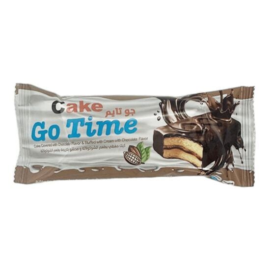 Prajitura cu umplutura de ciocolata si glazura Cake Go time 40g Engros