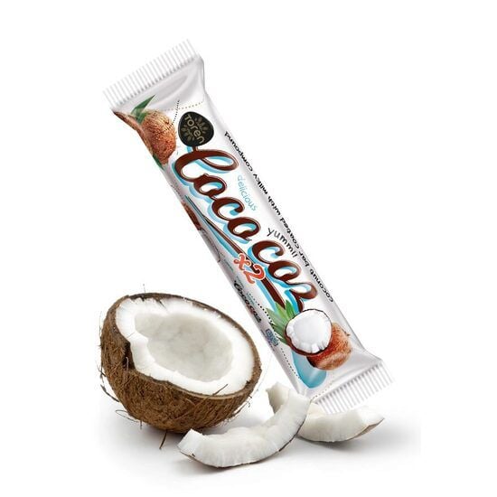 Baton de ciocolata cu fulgi de cocos Cococoz, 24 g Engros