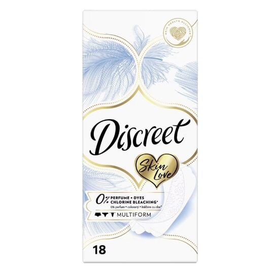 Absorbante zilnice Discreet Deo Skin Love, 18 buc Engros