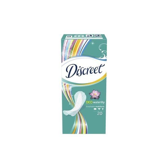 Absorbante zilnice Mutiform Deo Waterlily Discreet, 20 bucati Engros