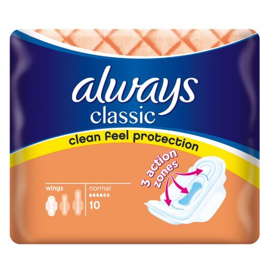 Absorbante Always Classic Normal, 10 bucati Engros