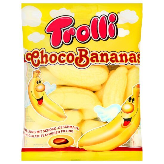 Jeleuri Trolli Choco-Banane 150g Engros