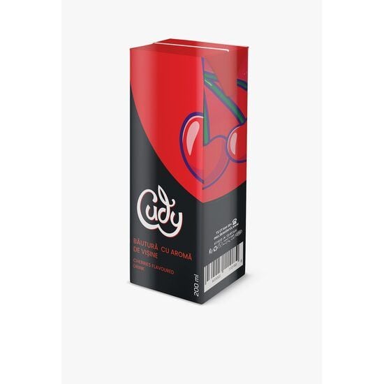 Suc cu pai Cudy – Aromă de visine, 200 ml Engros