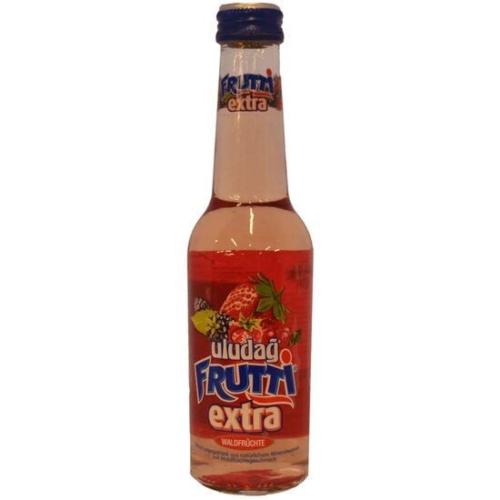 Bautura carbogazoasa cu aroma de fructe de padure Uludag, 0.25 l Engros